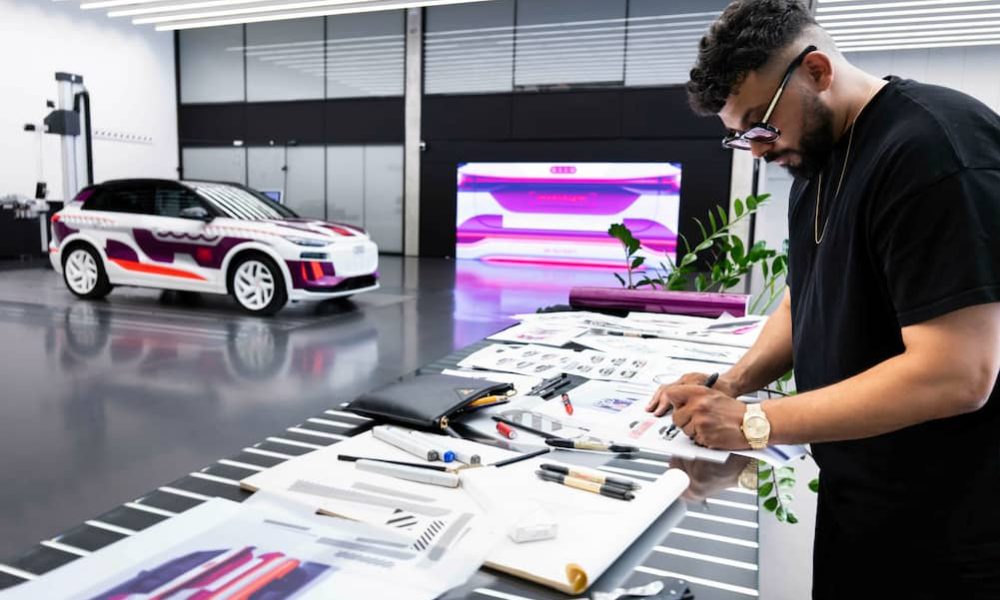 “Como un traje a medida”: el camuflaje del Audi Q6 E-tron Prototype