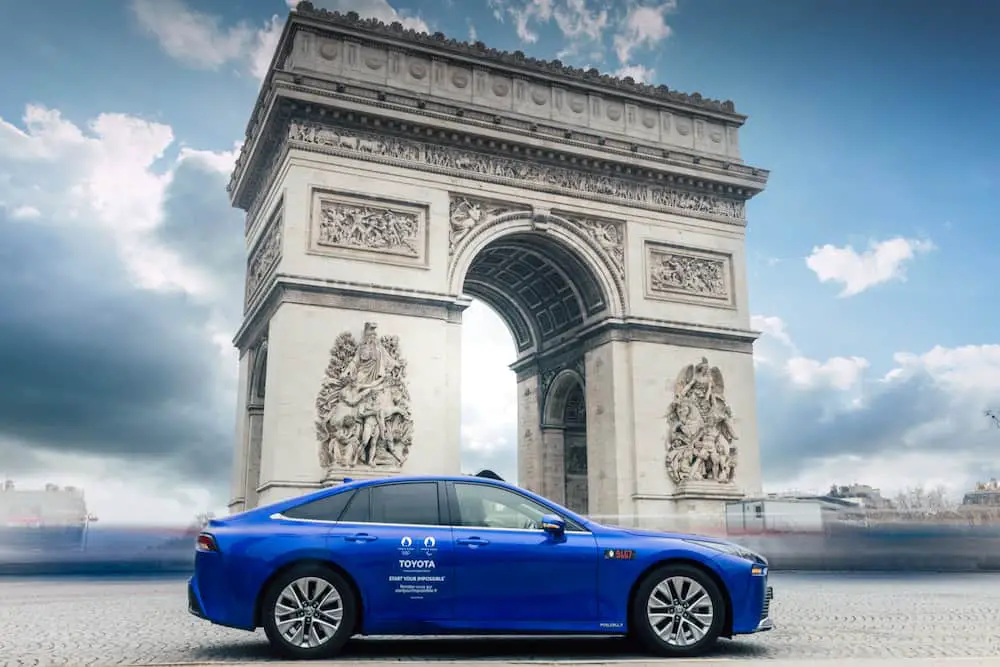 TOYOTA ANUNCIA 500 MIRAI EN LOS JUEGOS OLÍMPICOS Y PARALÍMPICOS PARÍS 2024